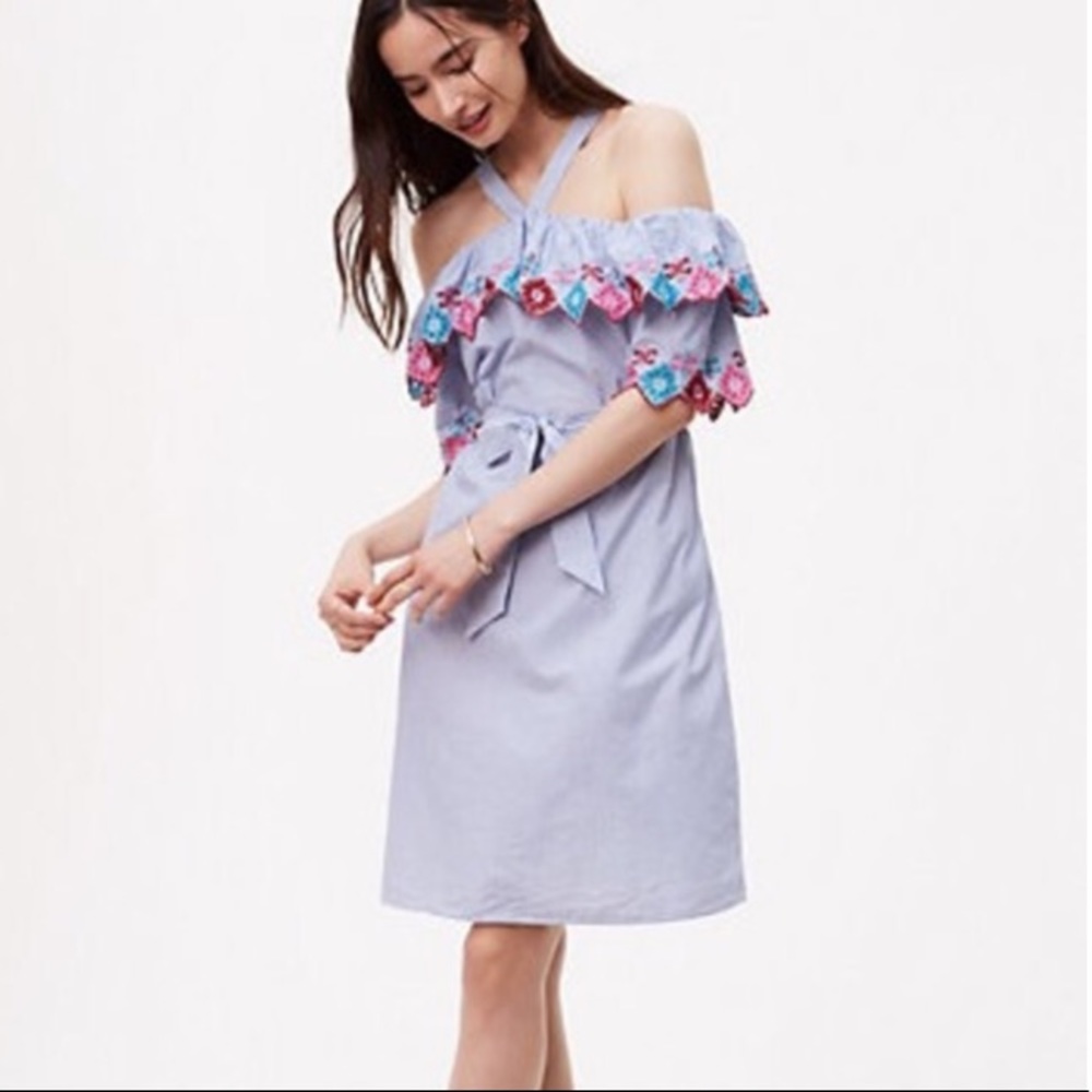 Loft fiesta dress